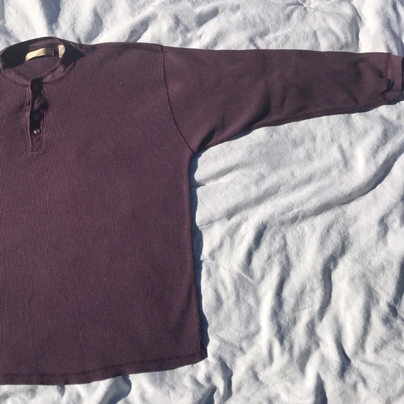 Cotton blend long sleeve XXL V-Neck with buttons by Imprints - Picture 3 of 13